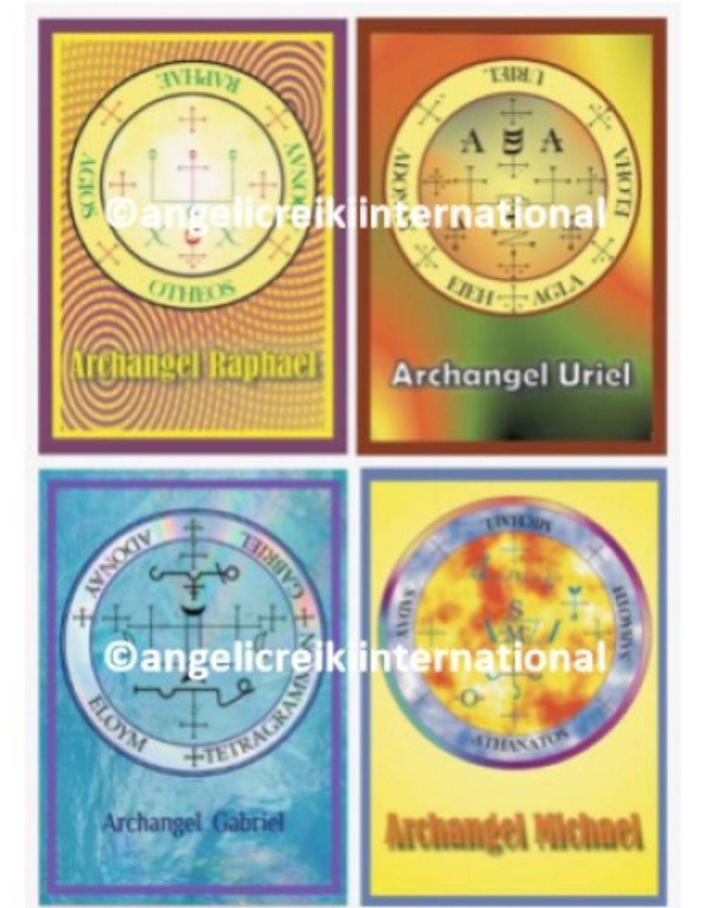 大天使符印卡-英國天使靈氣官方產品